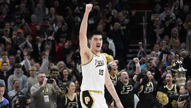 Zach Edey vs Penn State big ten title